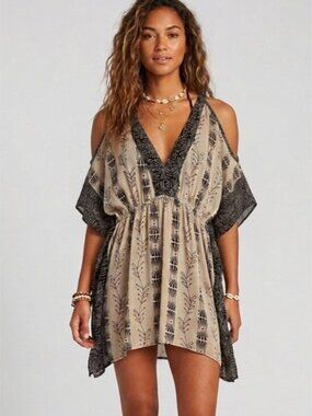 Beechers Brook Printed Coverup Kaftan